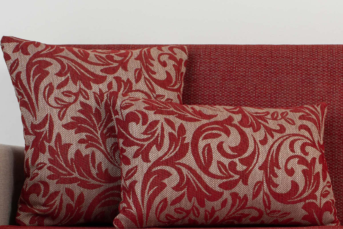 flora-bordo-web Μαξιλαροθήκη 45Χ45 Flora μπορντο - Image 1