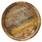 Beauty Home Δίσκος Ξύλο μάνγκο 20 x 5 cm