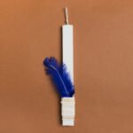 Beauty Home ΛΑΜΠΑΔΑ 33cm ΠΟΥΠΟΥΛΟ ΜΠΛΕ ΡΟΥΑ ΣΕ ΣΥΣΚΕΥΑΣΙΑ ΔΩΡΟΥ