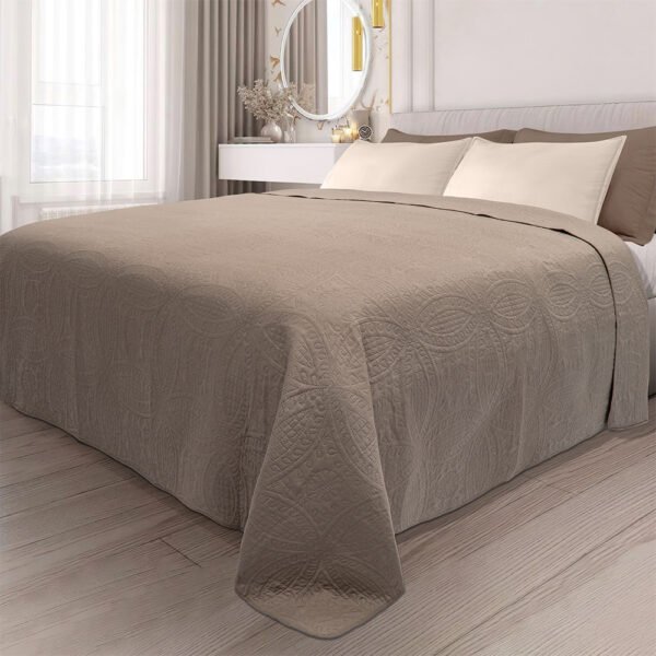 LINO ΚΟΥΒΕΡΛΙ LIGERO MOCCA 220X240