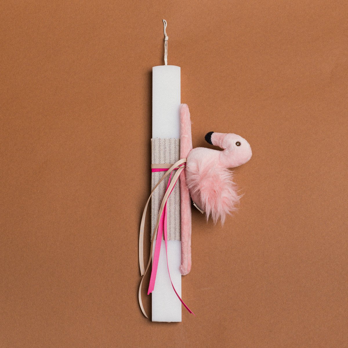 11de2704-da2d-41e7-8a0c-086e2f4d8937 Beauty Home ΛΑΜΠΑΔΑ 33cm ΒΡΑΧΙΟΛΙ ΛΟΥΤΡΙΝΟ ΦΛΑΜΙΝΓΚΟ ΣΕ ΣΥΣΚΕΥΑΣΙΑ ΔΩΡΟΥ - Image 1