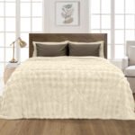 LINO ΚΟΥΒΕΡΤΟΠΑΠΛΩΜΑ CONILIO ECRU 220X240