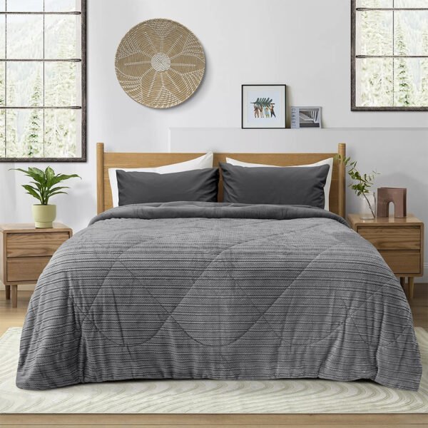 LINO ΚΟΥΒΕΡΤΟΠΑΠΛΩΜΑ STACY GREY 220X240