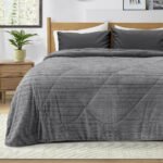 LINO ΚΟΥΒΕΡΤΟΠΑΠΛΩΜΑ STACY GREY 220X240 - Image 2