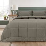 LINO ΠΑΠΛΩΜΑ COLCHA GREY 220X240