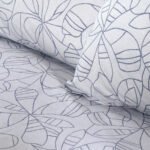 Beauty Home Σετ σεντόνια μονά με λάστιχο Adela Art 12251 100x200+30 Γκρι - Image 2