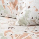 Beauty Home Σετ παπλωματοθήκη υπέρδιπλη Anthia Art 12253 220x250 Μπεζ - Image 2