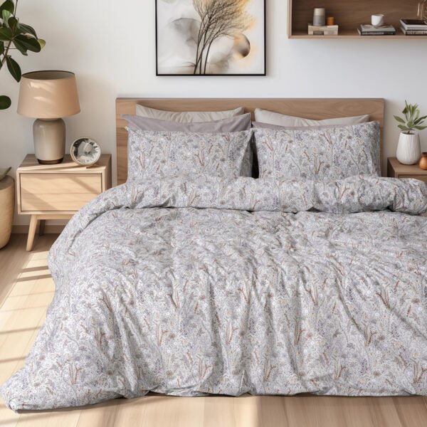 Beauty Home Σετ σεντόνια μονά με λάστιχο Rene Art 12255 100x200+30 Μέντα