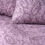 Beauty Home Σετ σεντόνια μονά με λάστιχο Aelia Art 12257 100x200+30 Λιλά - Image 2