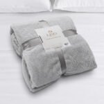 LINO ΚΟΥΒΕΡΤΑ HARE GREY 200X220 - Image 3