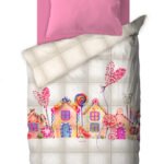 Πάπλωμα Μονό 160×220 Saint Clair Suede Candy