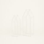 Beauty Home ΜΕΤΑΛΛΙΚΟ ΣΠΙΤΙ ΣΕΤ 2 ΤΜΧ ΛΕΥΚΟ 36 – 45 CM