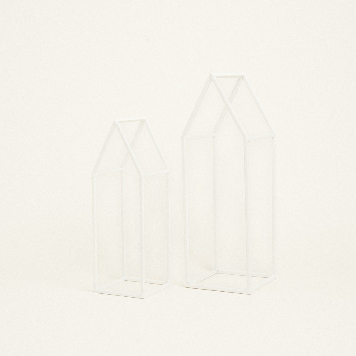 184c9378-5fad-464a-b57e-9a9004647ca4 Beauty Home ΜΕΤΑΛΛΙΚΟ ΣΠΙΤΙ ΣΕΤ 2 ΤΜΧ ΛΕΥΚΟ 36 – 45 CM - Image 1