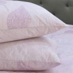 LINO ΣΕΤ ΠΑΠΛΩΜΑΤΟΘΗΚΗ JACQUARD MAUVE 160Χ240 - Image 3