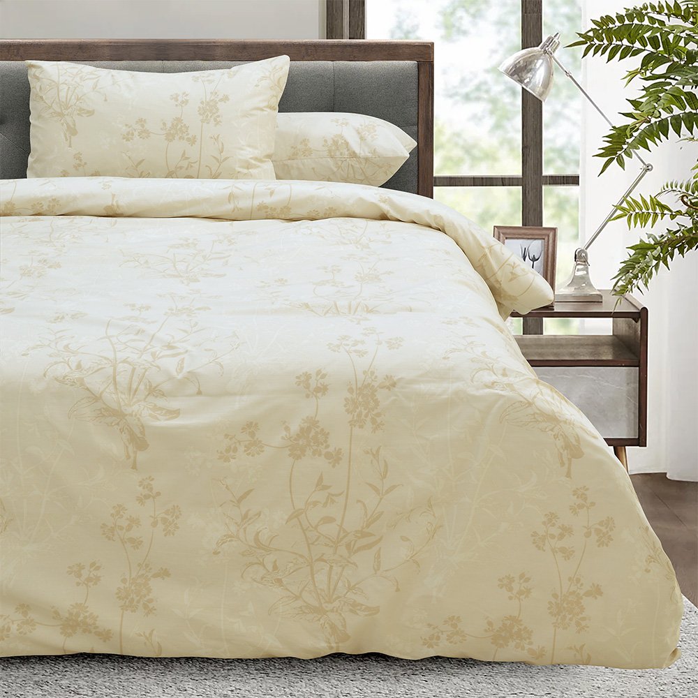 1900002599 LINO ΣΕΤ ΠΑΠΛΩΜΑΤΟΘΗΚΗ PONT BEIGE 220Χ240 - Image 1