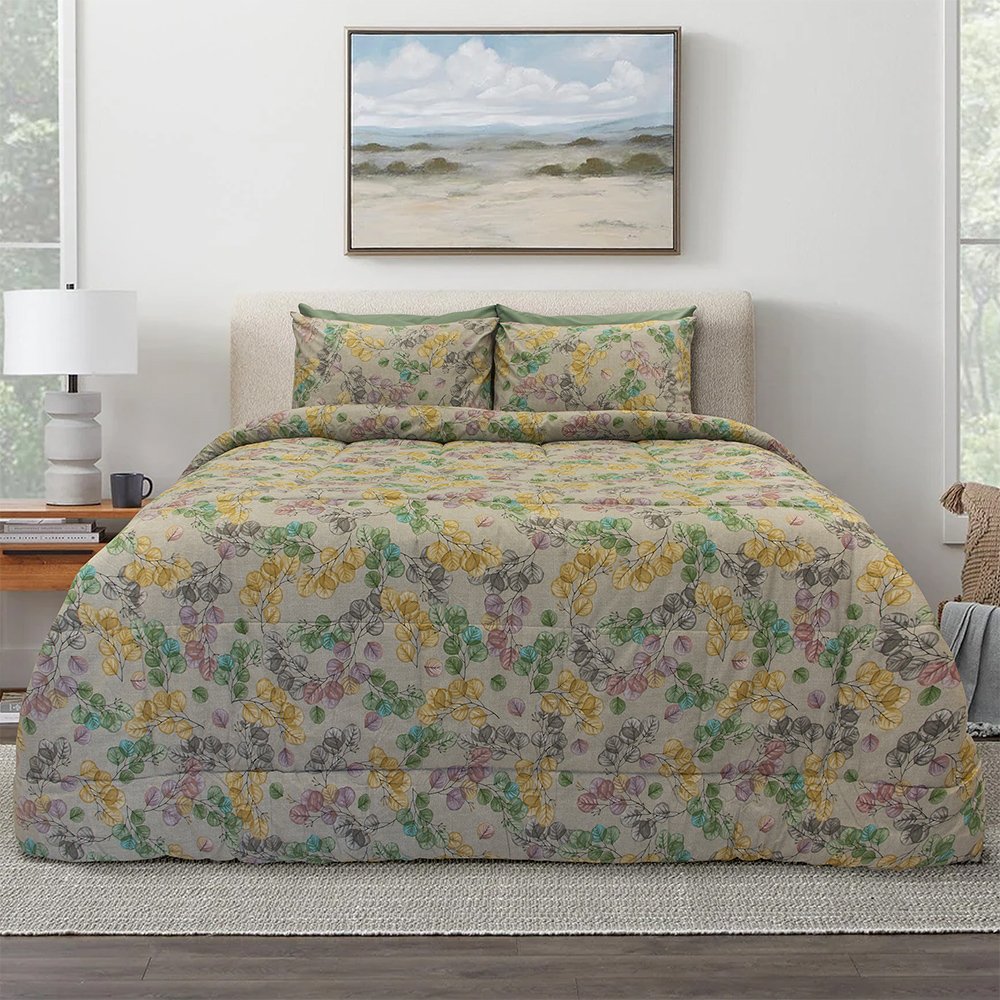 1900002855 LINO ΣΕΤ ΠΑΠΛΩΜΑΤΟΘΗΚΗ VIVID BEIGE 220Χ240 - Image 1