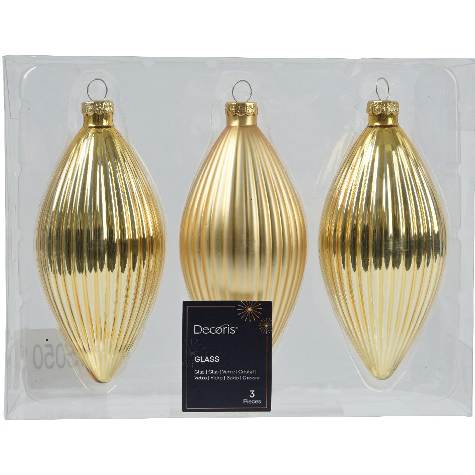 1a7e34eb-e700-4fed-859c-4f74d0307b4a Beauty Home ΣΤΟΛΙΔΙ ΣΤΑΓΟΝΑ ΧΡΥΣΟ ΣΕΤ 3 ΤΜΧ 6 x 13 CM - Image 1