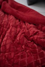 Κουβερτοπάπλωμα Υπέρδιπλο 220x240 Palamaiki Nadine Red - Image 2