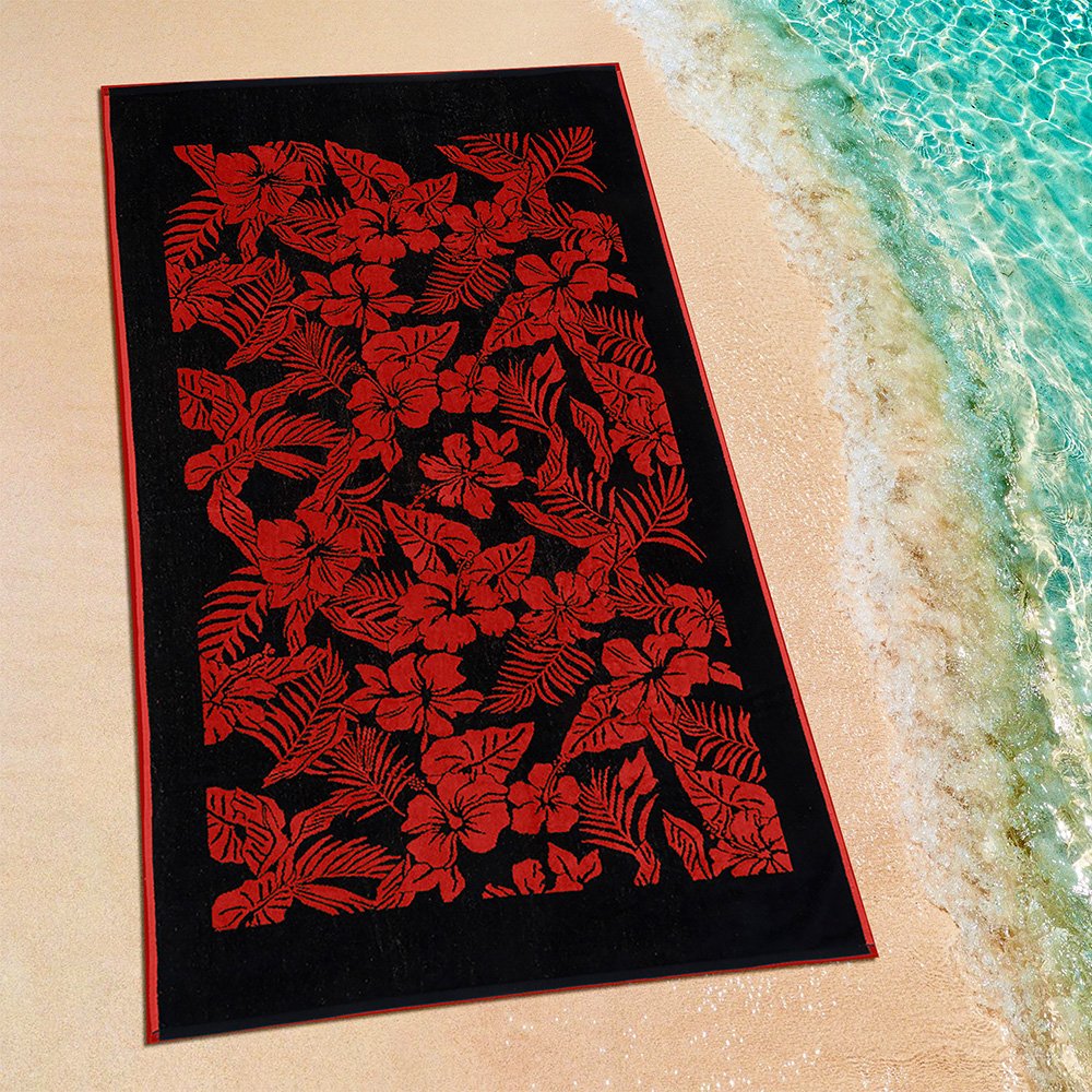 2200001010 LINO ΠΕΤΣΕΤΑ ΘΑΛΑΣΣΗΣ FIORRE DGREY-RED 86X160 - Image 1