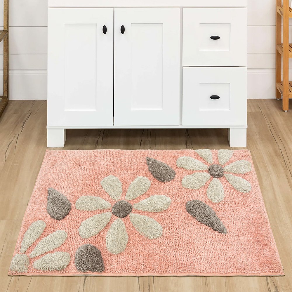 2500000776 LINO ΠΑΤΑΚΙ ΜΠΑΝΙΟΥ DUAN OLD PINK 60X100 - Image 1