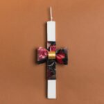 Beauty Home ΛΑΜΠΑΔΑ 33cm ΦΛΟΡΑΛ ΦΙΟΓΚΟΣ ΒΕΛΟΥΔΟ ΠΡΑΣΙΝΟ ΣΕ ΣΥΣΚΕΥΑΣΙΑ ΔΩΡΟΥ