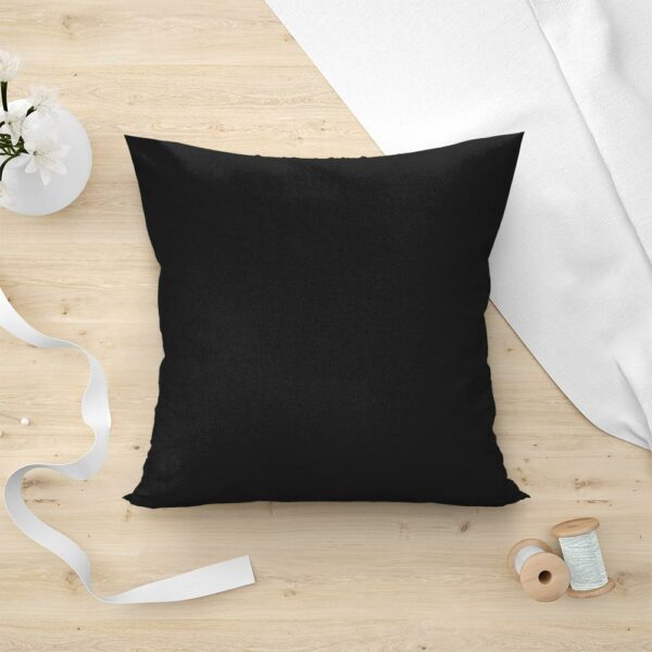 Διακοσμητική Μαξιλαροθήκη 45×45 Lino Home Renas Black 194