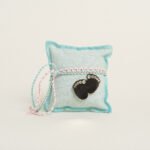 Beauty Home ΜΑΞΙΛΑΡΑΚΙ ΜΕ ΥΦΑΣΜΑ LUREX ΒΕΡΑΜΑΝ 10 x 10 cm