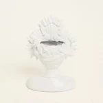 Beauty Home Βάζο Προτομή Λευκο17.3 x 11,7 x 23 cm - Image 2