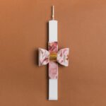 Beauty Home ΛΑΜΠΑΔΑ 33cm ΦΛΟΡΑΛ ΦΙΟΓΚΟΣ ΒΕΛΟΥΔΟ ΡΟΖ ΣΕ ΣΥΣΚΕΥΑΣΙΑ ΔΩΡΟΥ