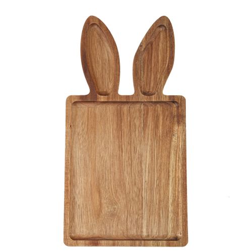 415b3f59-efbb-468b-a99a-e26a780645b7 Beauty Home Ξύλινος Δίσκος Λαγουδάκι 38 x 20 x 1,5 CM - Image 1