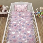 LINO ΚΟΥΒΕΡΤΑ FLEECE ΦΩΣΦΟΡΙΖΕ HERZ PINK 110X150 - Image 2