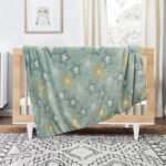 LINO ΚΟΥΒΕΡΤΑ FLEECE ΦΩΣΦΟΡΙΖΕ STER MINT 110X150 - Image 3