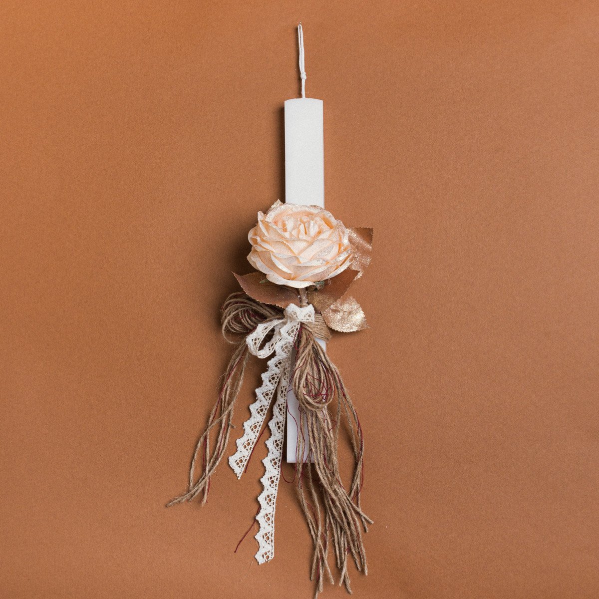 444e67ba-1eec-4261-9381-71b6d77725e1 Beauty Home ΛΑΜΠΑΔΑ 33cm ΤΡΙΑΝΤΑΦΥΛΛΟ ΕΚΡΟΥ ΣΕ ΣΥΣΚΕΥΑΣΙΑ ΔΩΡΟΥ - Image 1