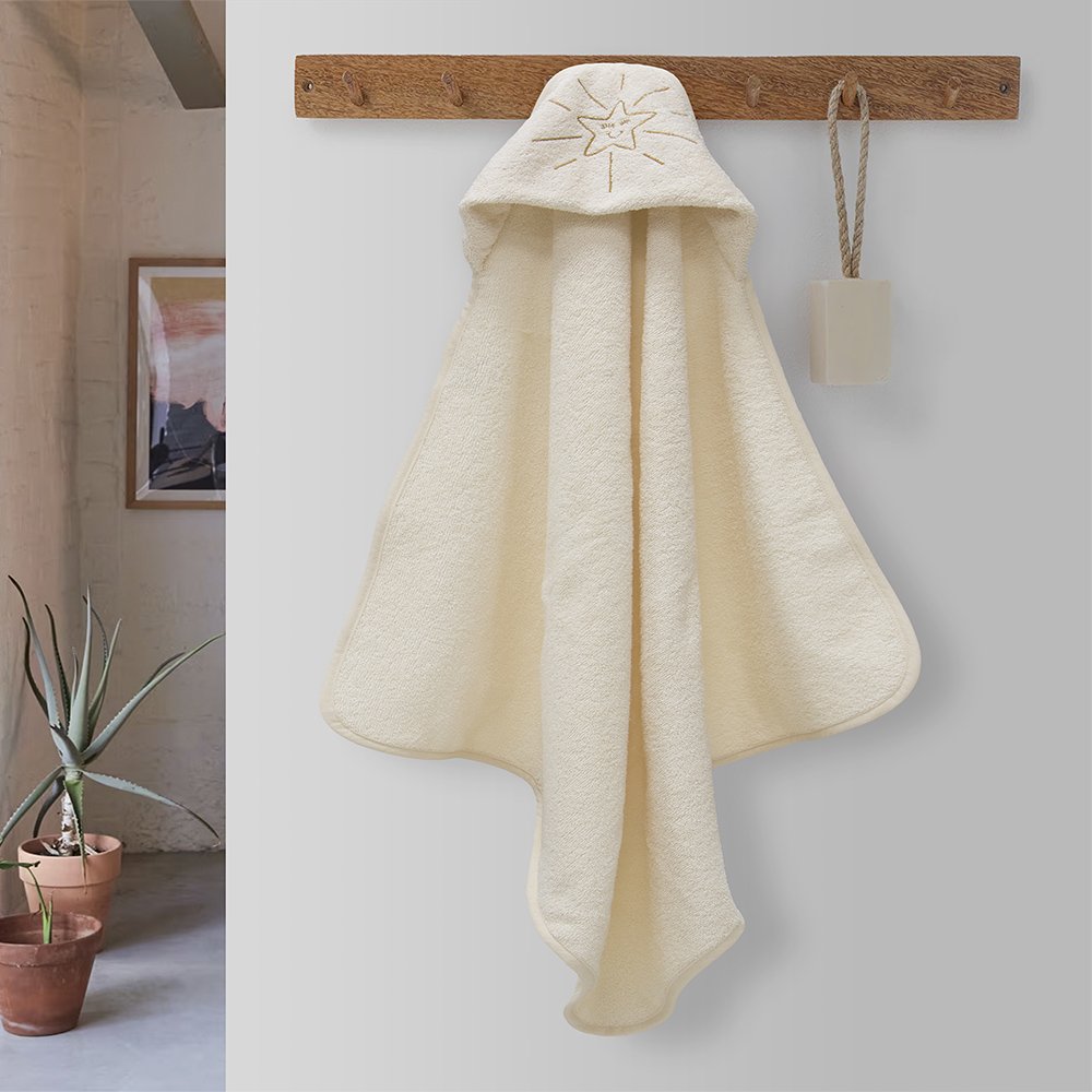 4900001940 LINO ΚΑΠΑ SMILEY SUN ECRU 75X75 - Image 1