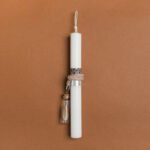 Beauty Home ΛΑΜΠΑΔΑ 25cm ΓΥΑΛΙΝΟ ΜΠΟΥΚΑΛΑΚΙ ΜΕ ΑΠΟΞΗΡΑΜΕΝΟ ΜΟΚΑ ΣΕ ΣΥΣΚΕΥΑΣΙΑ ΔΩΡΟΥ