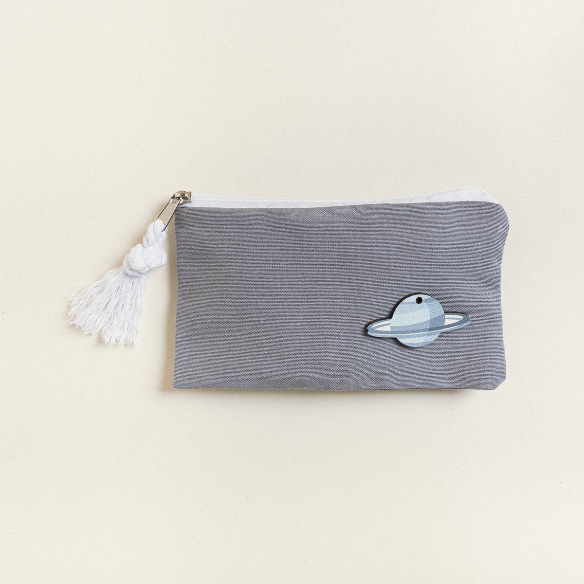 5299999073552 Beauty Home ΠΟΡΤΟΦΟΛΑΚΙ 9 x 16 cm ΓΚΡΙ PREMIUM - Image 1