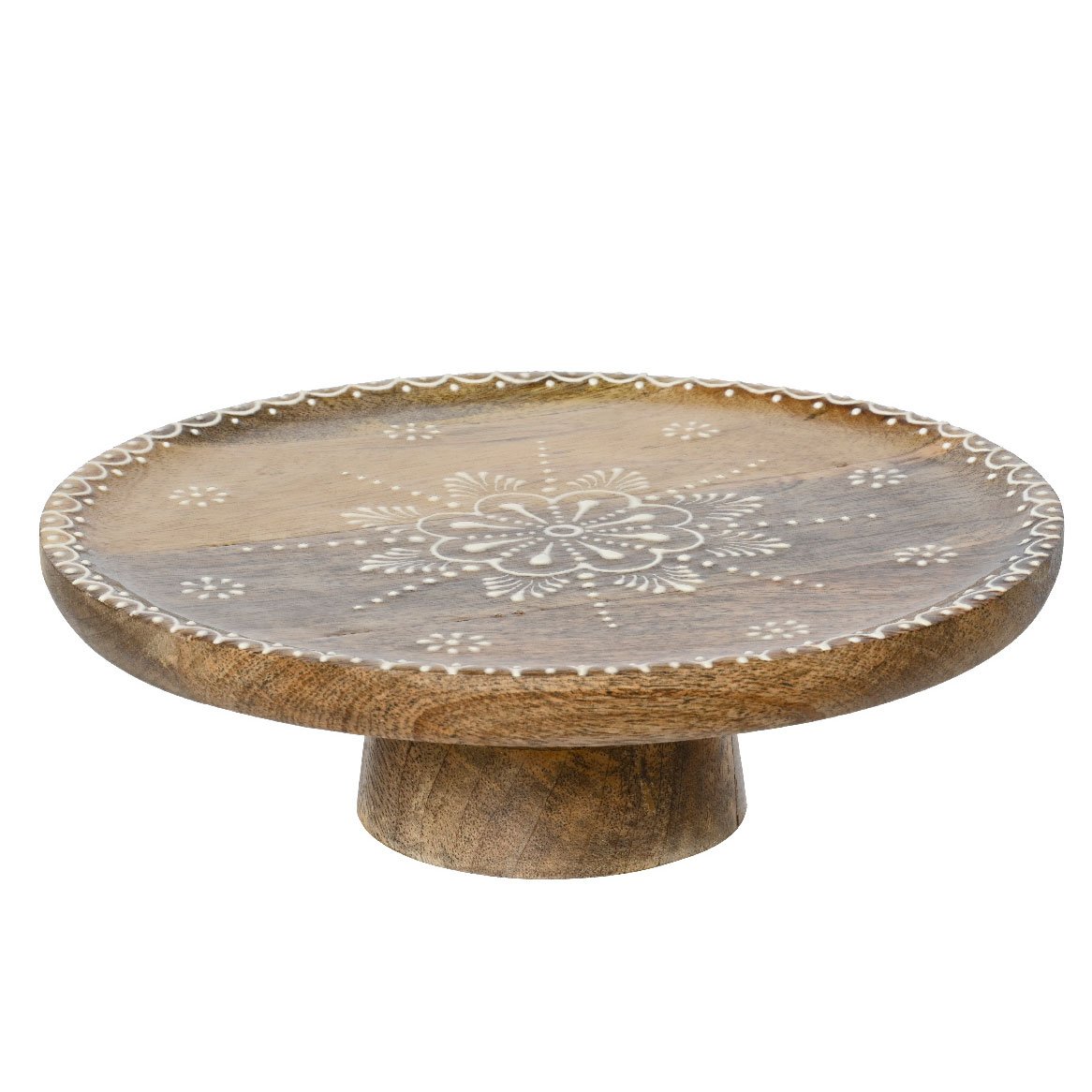 5837a640-426b-4efe-9a19-6e4ae8570b8a Beauty Home Ξύλινη Ταρτίερα 25 x 9 cm - Image 1