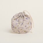 Beauty Home ΠΟΥΓΚΙ ΟΒΑΛ ΜΕ ΚΟΡΔΟΝΙ 13 x 14 cm  ΛΕΒΑΝΤΑ