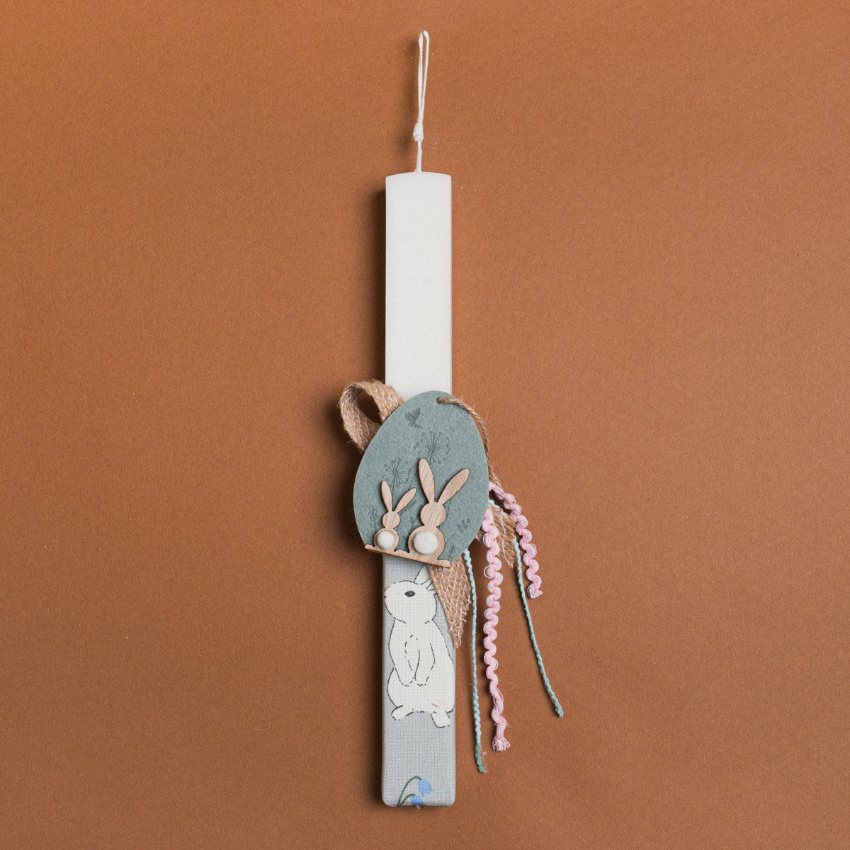 6006373e-8112-4569-881f-b783af30309e Beauty Home ΛΑΜΠΑΔΑ ΛΕΥΚΗ 33cm ΤΣΟΧΙΝΟ ΑΥΓΟ ΣΕ ΣΥΣΚΕΥΑΣΙΑ ΔΩΡΟΥ - Image 1