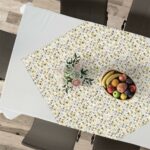 Καρέ 90×90 Lino Home Turqueta 201 Gold