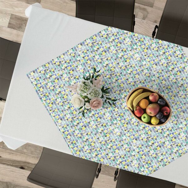 Καρέ 90×90 Lino Home Turqueta 601 Petrol