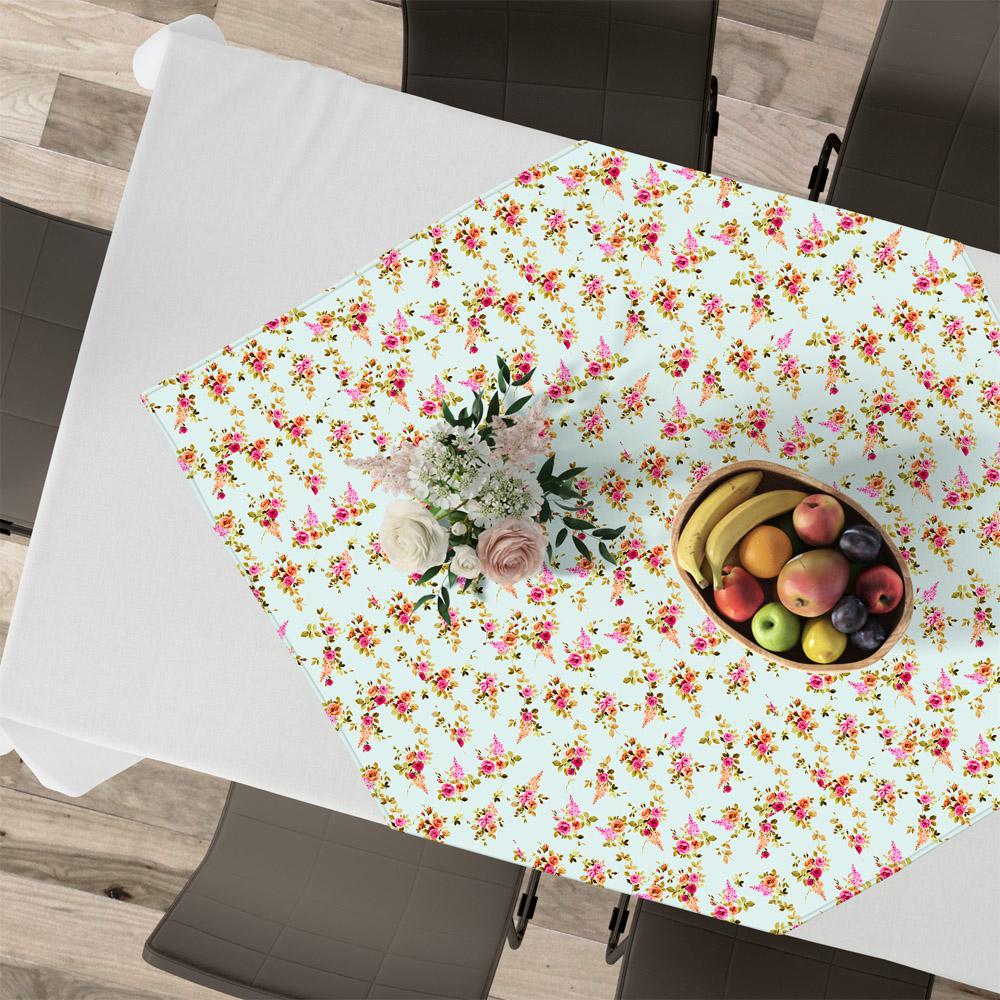 6100000321 Καρέ 90×90 Lino Home Carla 601 Mint - Image 1