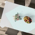 Καρέ 90×90 Lino Home Mayabeque 601 Aqua