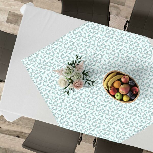 Καρέ 90×90 Lino Home Mayabeque 601 Aqua