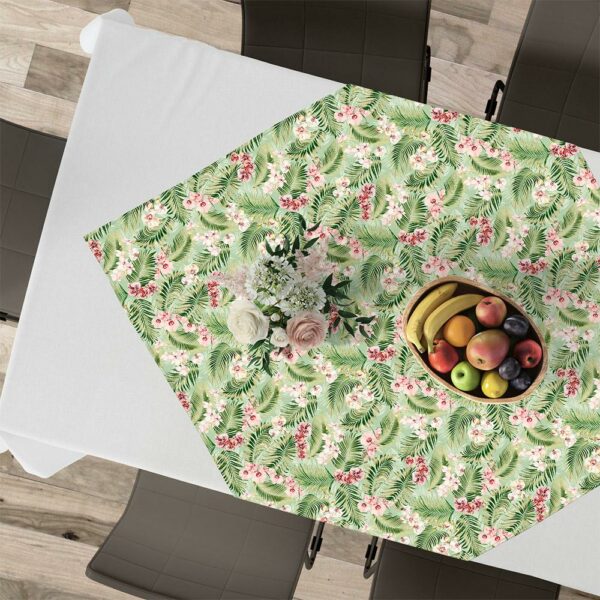 Καρέ 90×90 Lino Home Freya 701 Green