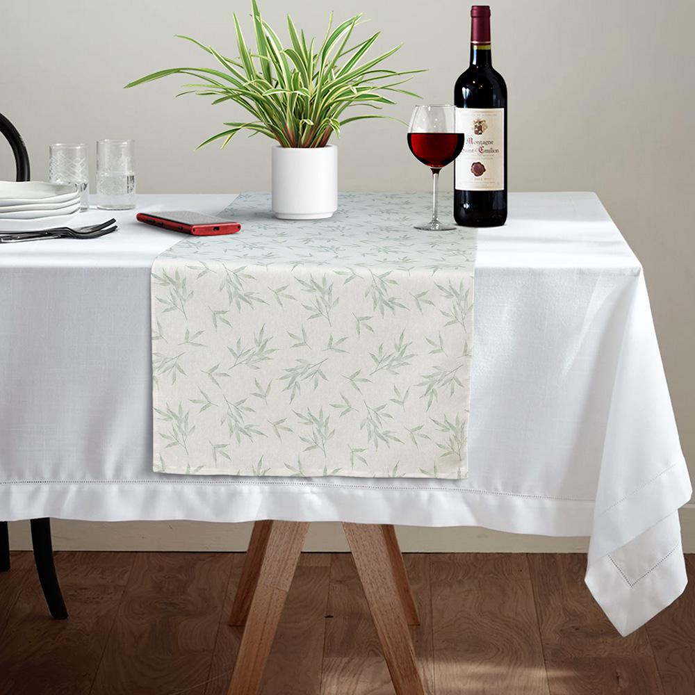 6300000453 LINO ΤΡΑΒΕΡΣΑ BABY BAMBOO 701 GREEN 45X145 - Image 1