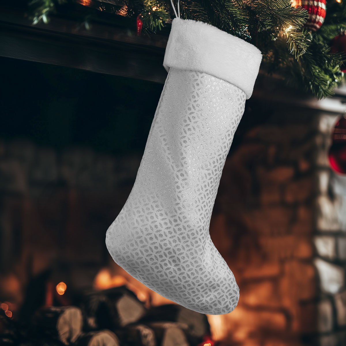 67ccdcbd-d5ac-4219-9547-58bc9f9db4c9 Beauty Home ΚΑΛΤΣΑ 50 x 30 CM ΖΑΚΑΡ ΕΚΡΟΥ-ΑΣΗΜΙ - Image 1