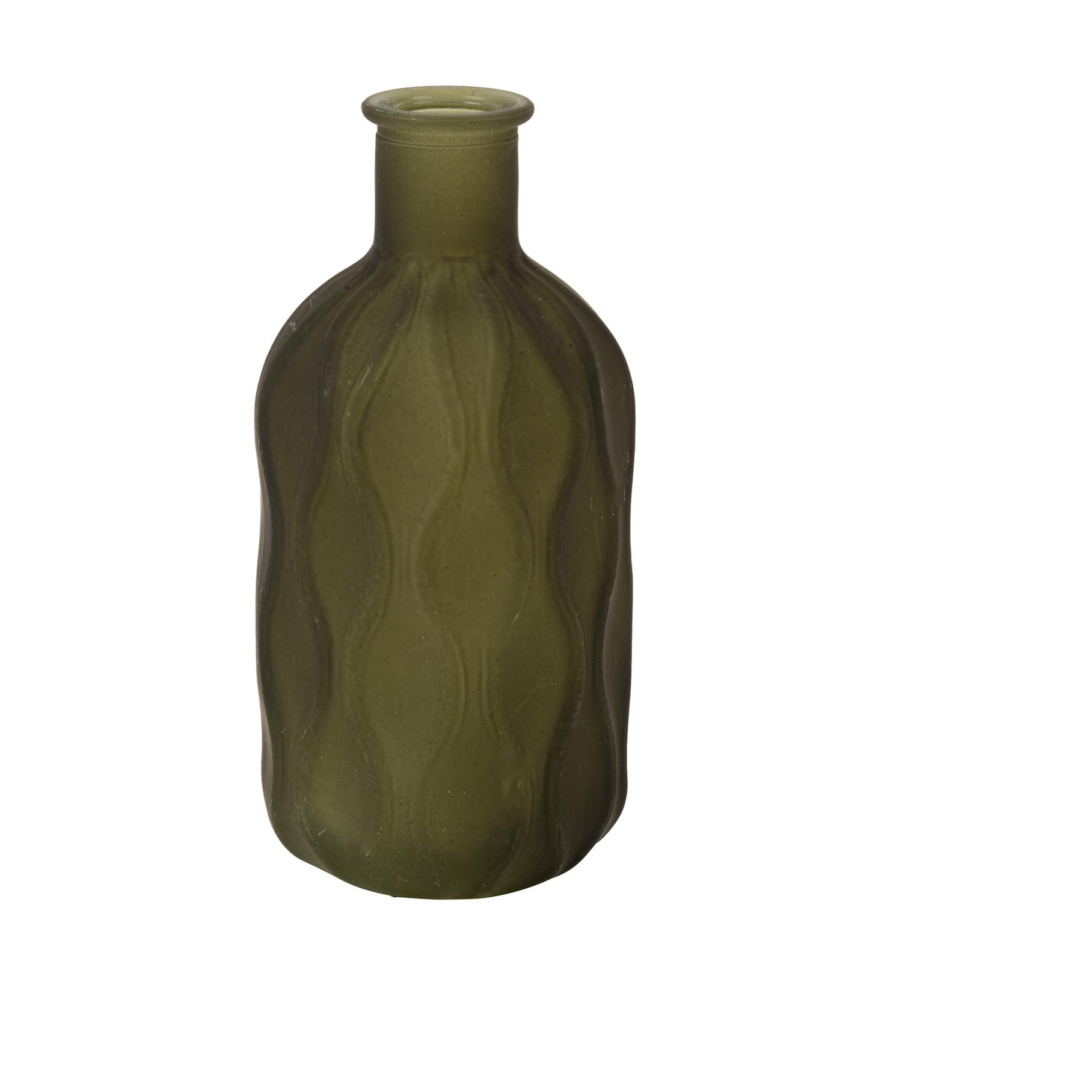 6a420a87-a63e-4e0b-ad4e-4eb44812960a Beauty Home Γυάλινο Βάζο Louis Λαδί 5,5×12 CM – 150ml - Image 1