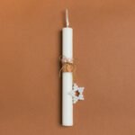 Beauty Home ΛΑΜΠΑΔΑ 25cm ΜΠΡΕΛΟΚ ΠΕΡΛΑ ΜΕ ΦΙΟΓΚΟ ΡΟΖ ΣΕ ΣΥΣΚΕΥΑΣΙΑ ΔΩΡΟΥ