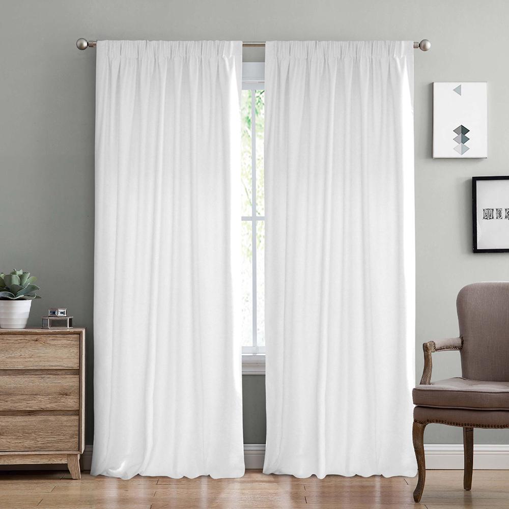 8000000852 LINO ΚΟΥΡΤΙΝΑ SAMOS ΜΕ ΤΡΕΣΑ C90901 WHITE 150Χ275 - Image 1